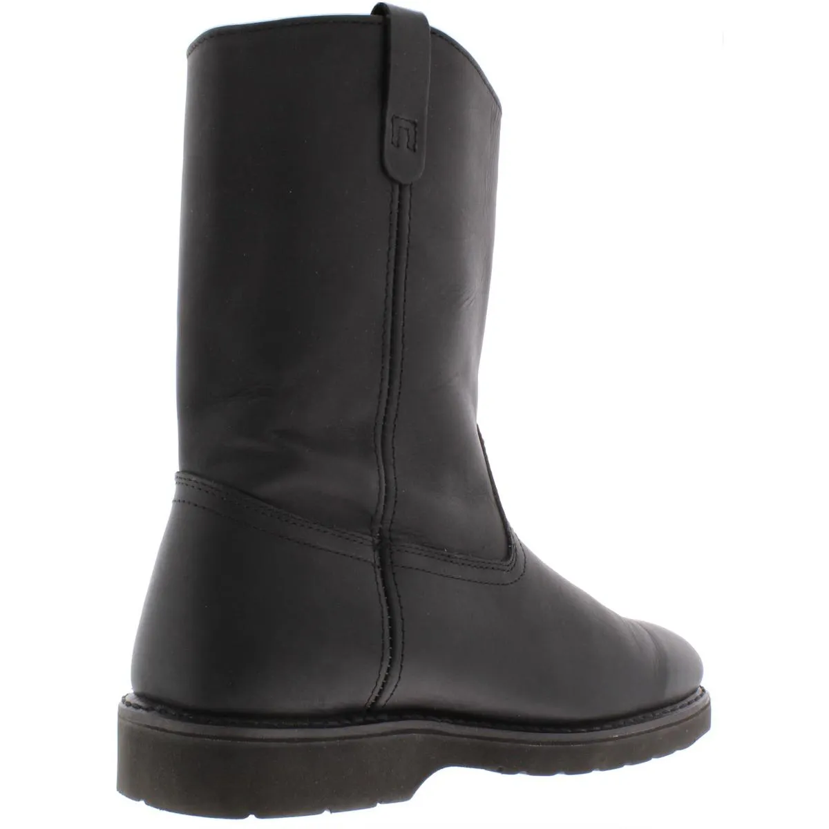 10-1/2" Work Wellington Mens Leather Oil Resistant Wellington Boots