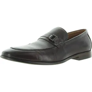ADAIR Mens Buckle Leather Loafers