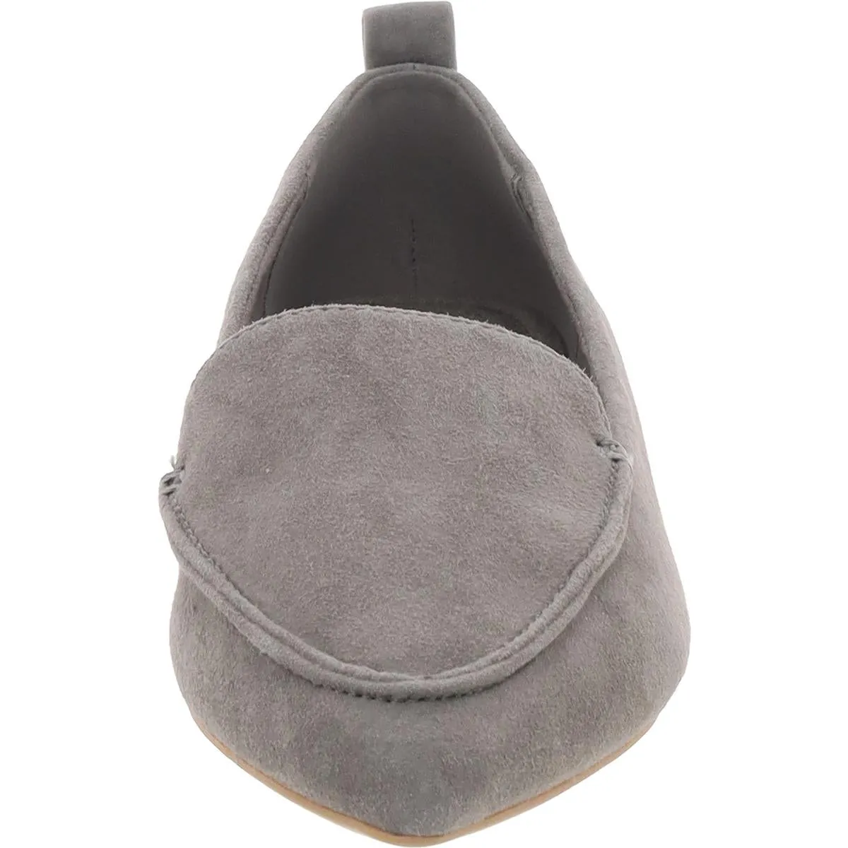 Alessi Womens Padded Insole Suede Loafers