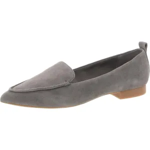 Alessi Womens Padded Insole Suede Loafers