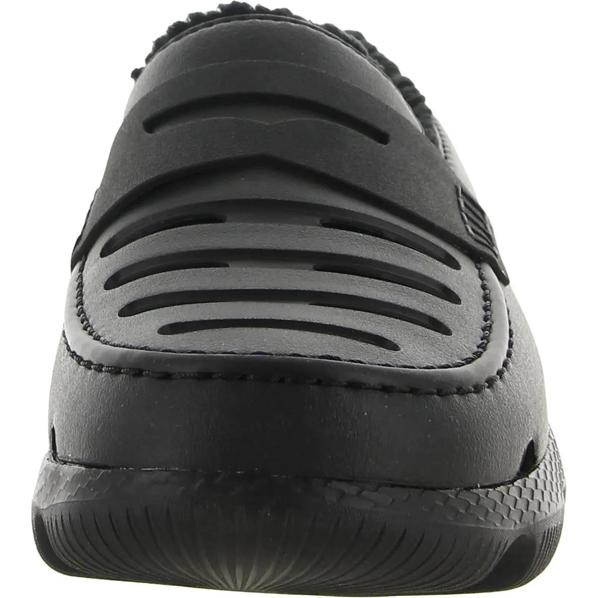 All Day Womens Faux Fur Lined Slip On Loafers