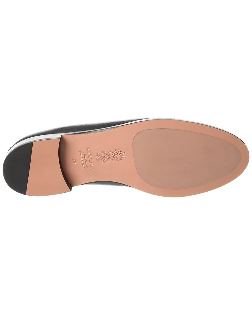Aquazzura Brandi Leather Loafer