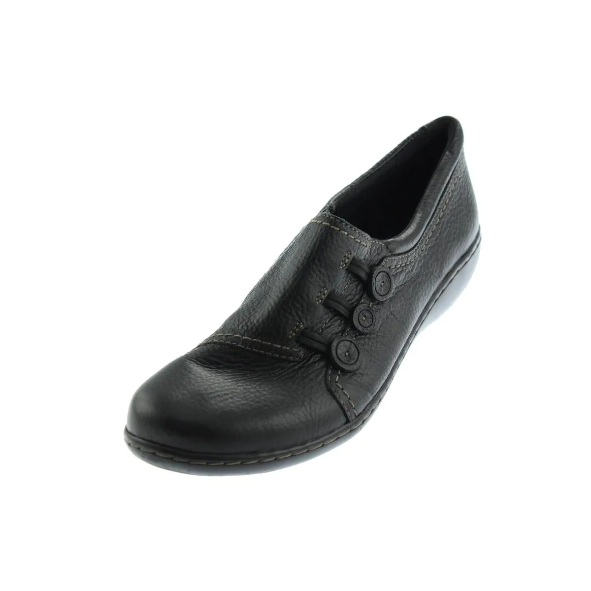 Ashland Effie Womens Pebbled Leather Loafers