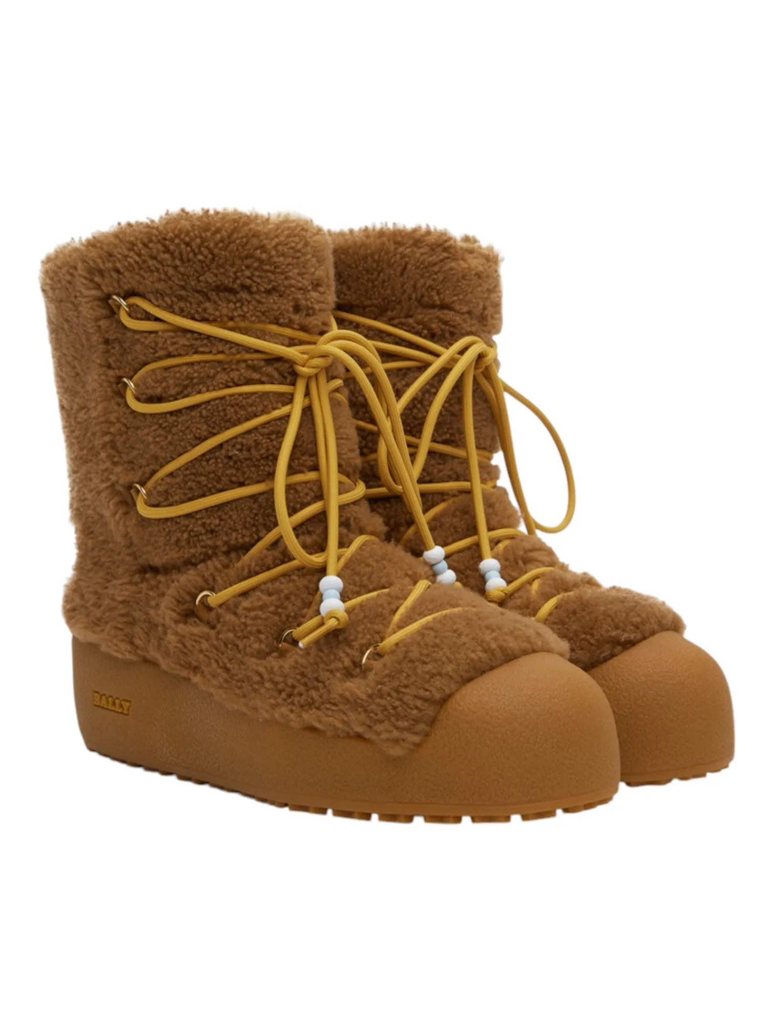 Bally Corviglia 6302935 Men's Camel Fur Boots