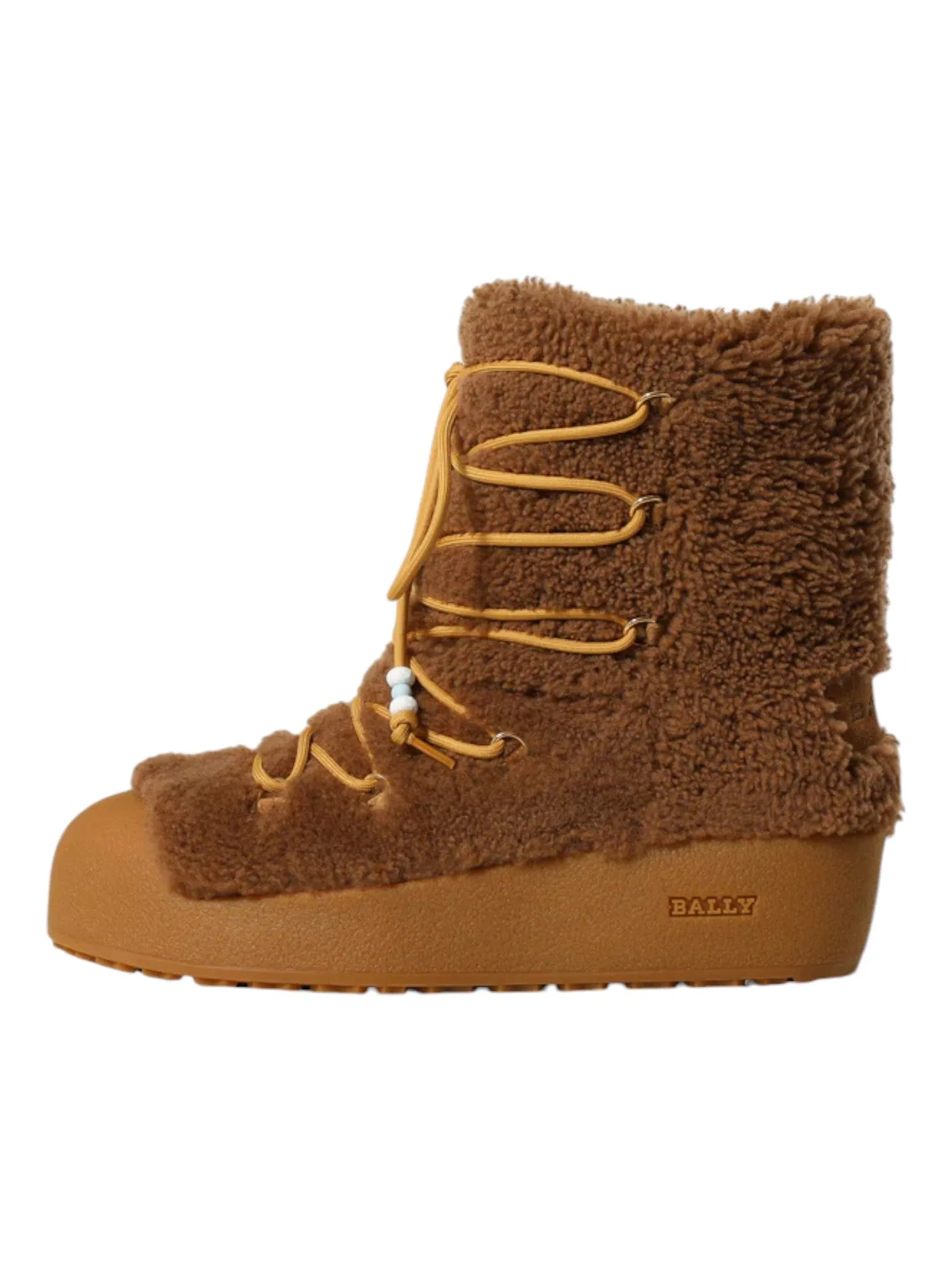 Bally Corviglia 6302935 Men's Camel Fur Boots