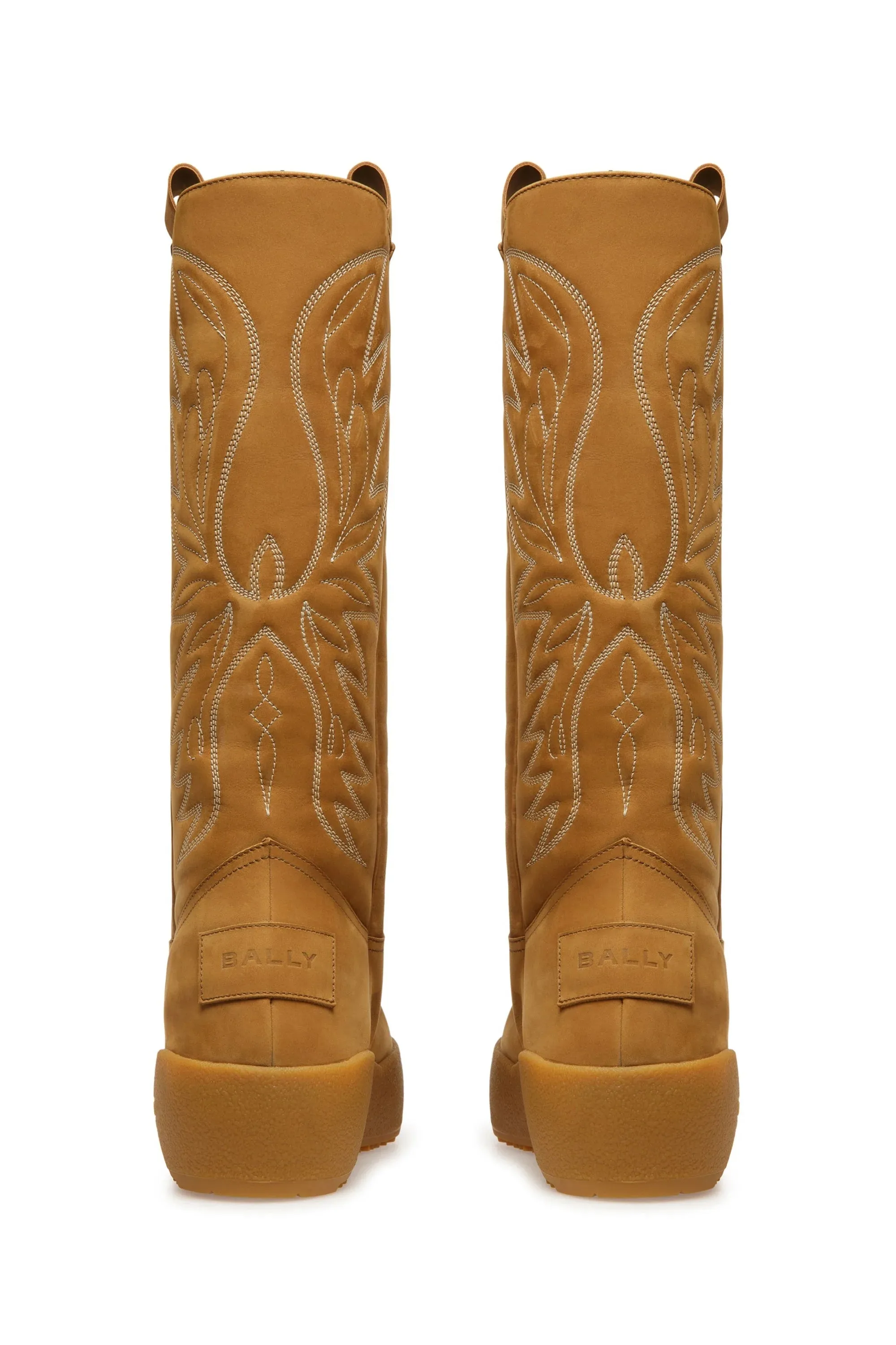 Bally Montana Women's 6302965 Brown Leather Knee-High Boots