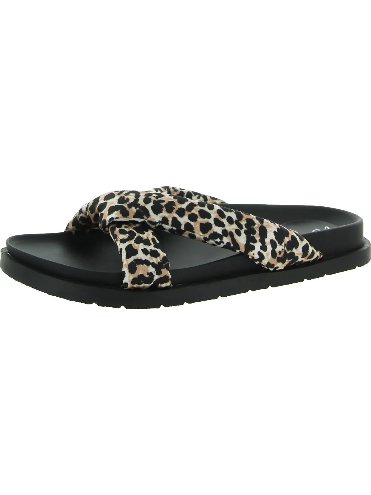 Beck Womens Open Toe Slip On Footbed Sandals