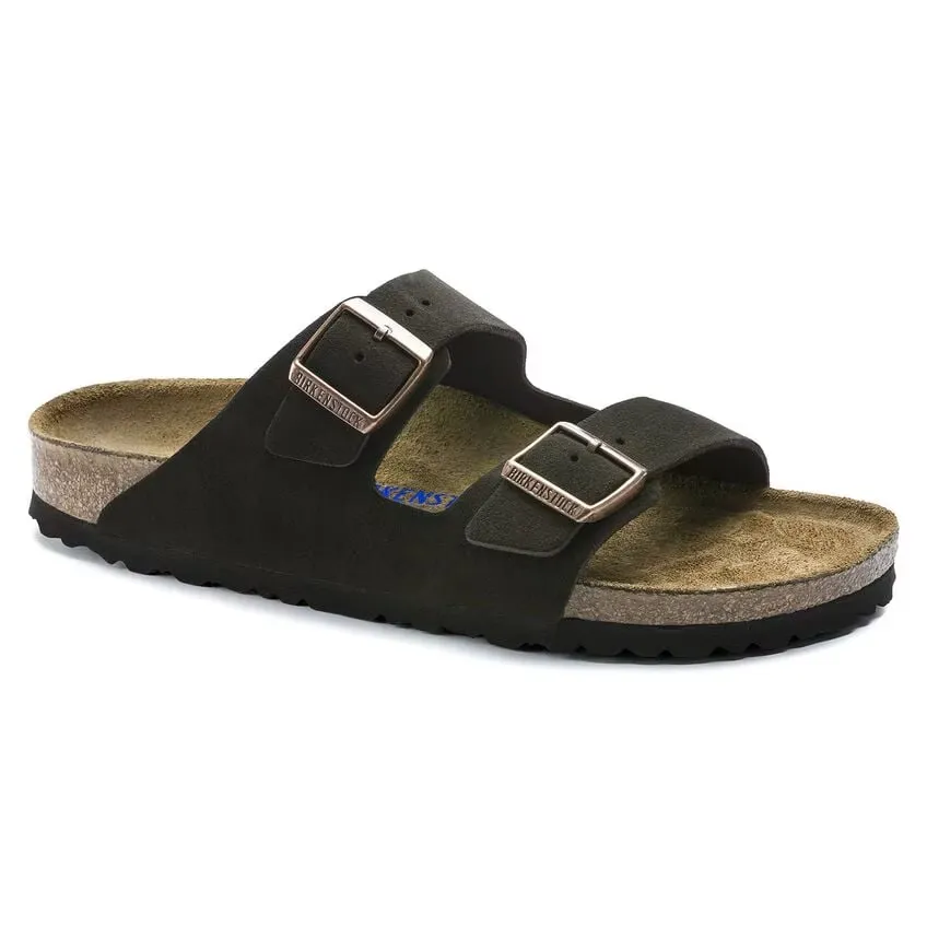 Birkenstock Arizona 951311 Sandal Men's US 11-11.5 Gray Suede Slide ZPO1823