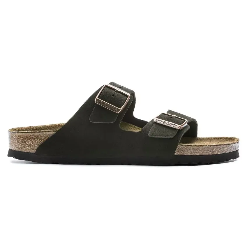 Birkenstock Arizona 951311 Sandal Men's US 11-11.5 Gray Suede Slide ZPO1823