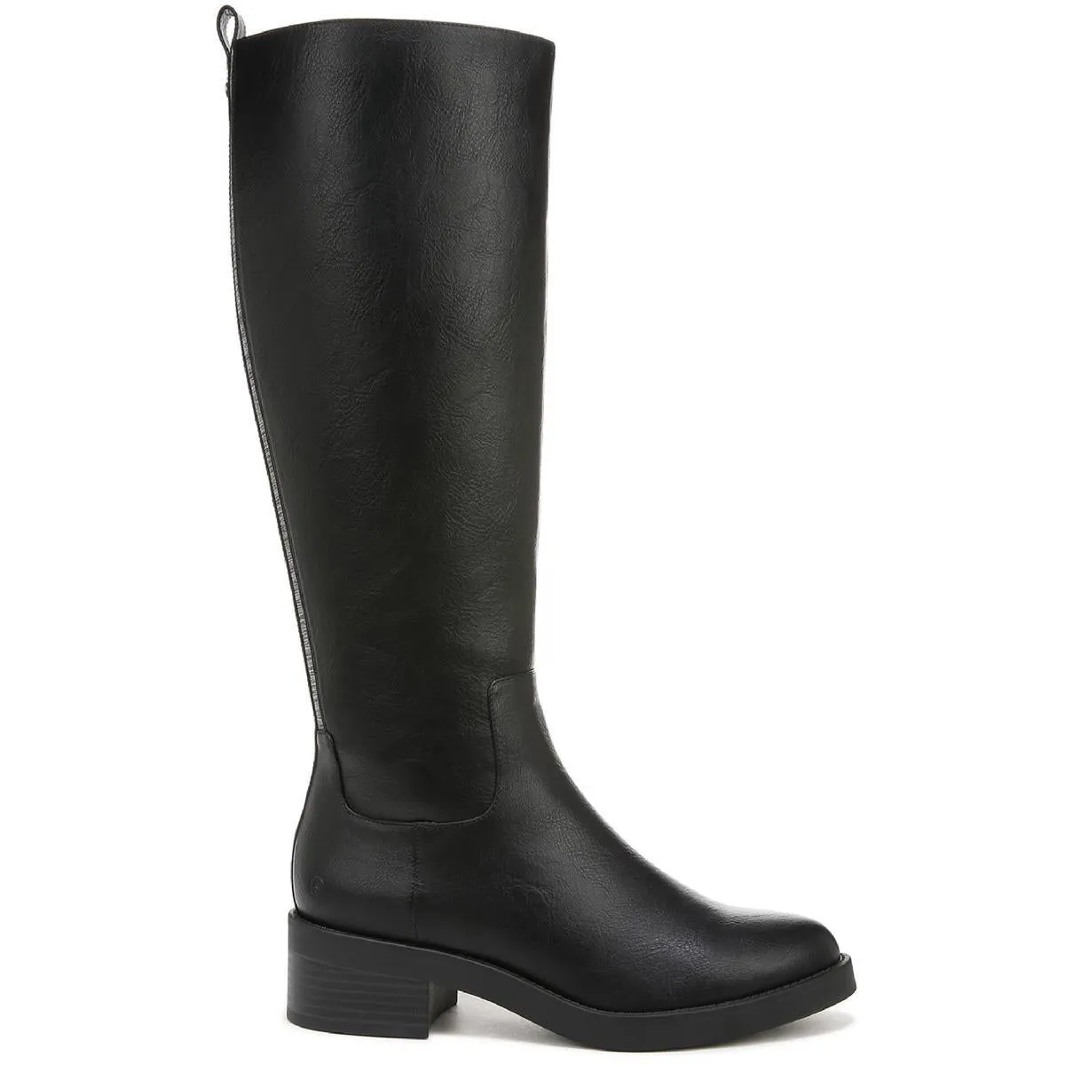 Blythe Womens Faux Leather Wide Calf Knee-High Boots