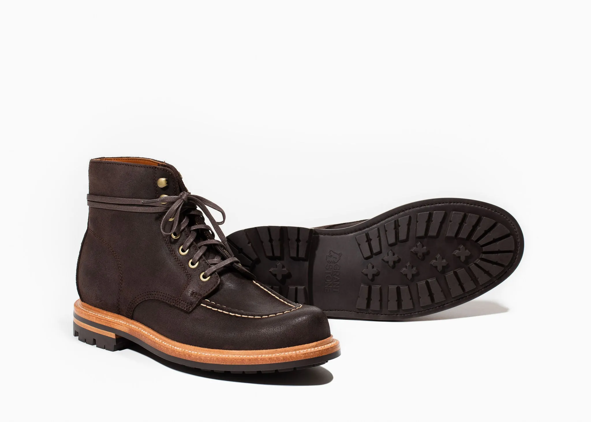 Brass Boot Earth Waxed Commander
