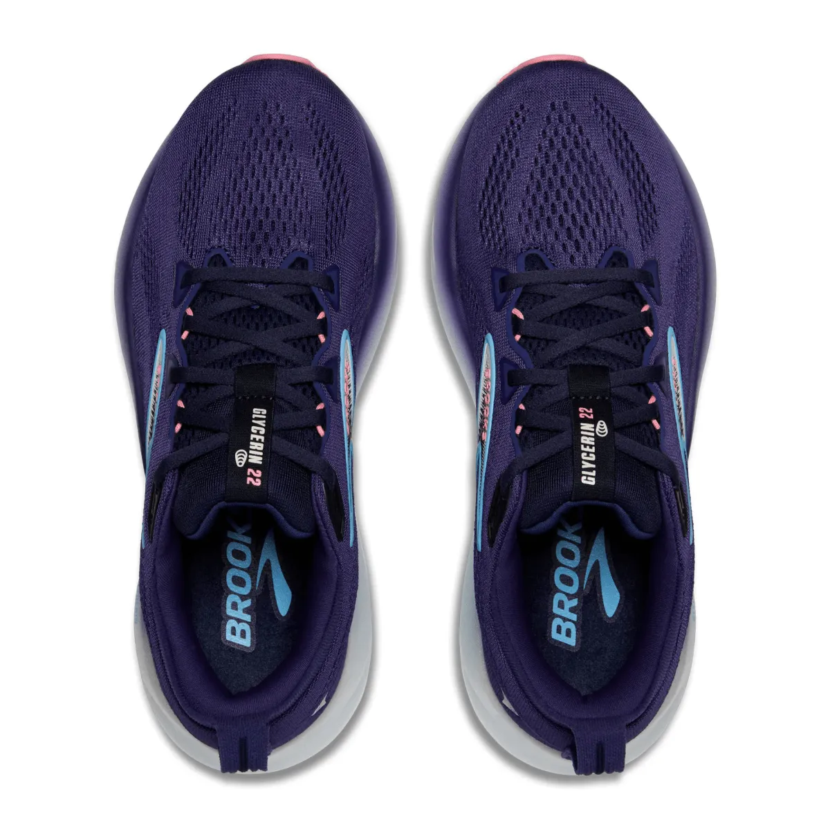 Brooks Women's Glycerine 22 Blue Ribbon/Peacoat/Dianthus