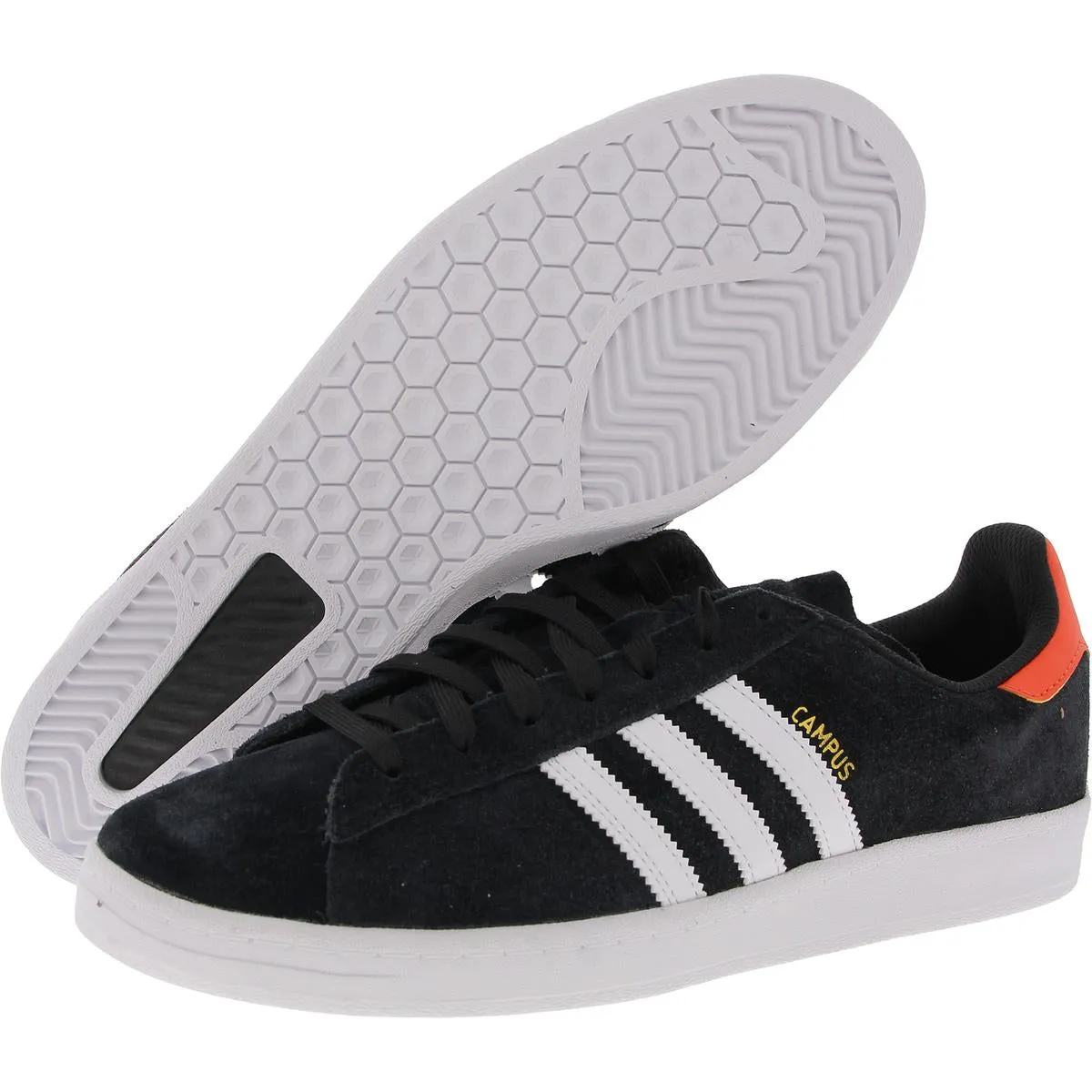 Campus ADV Mens Lace-Up Suede Casual And Fashion Sneakers