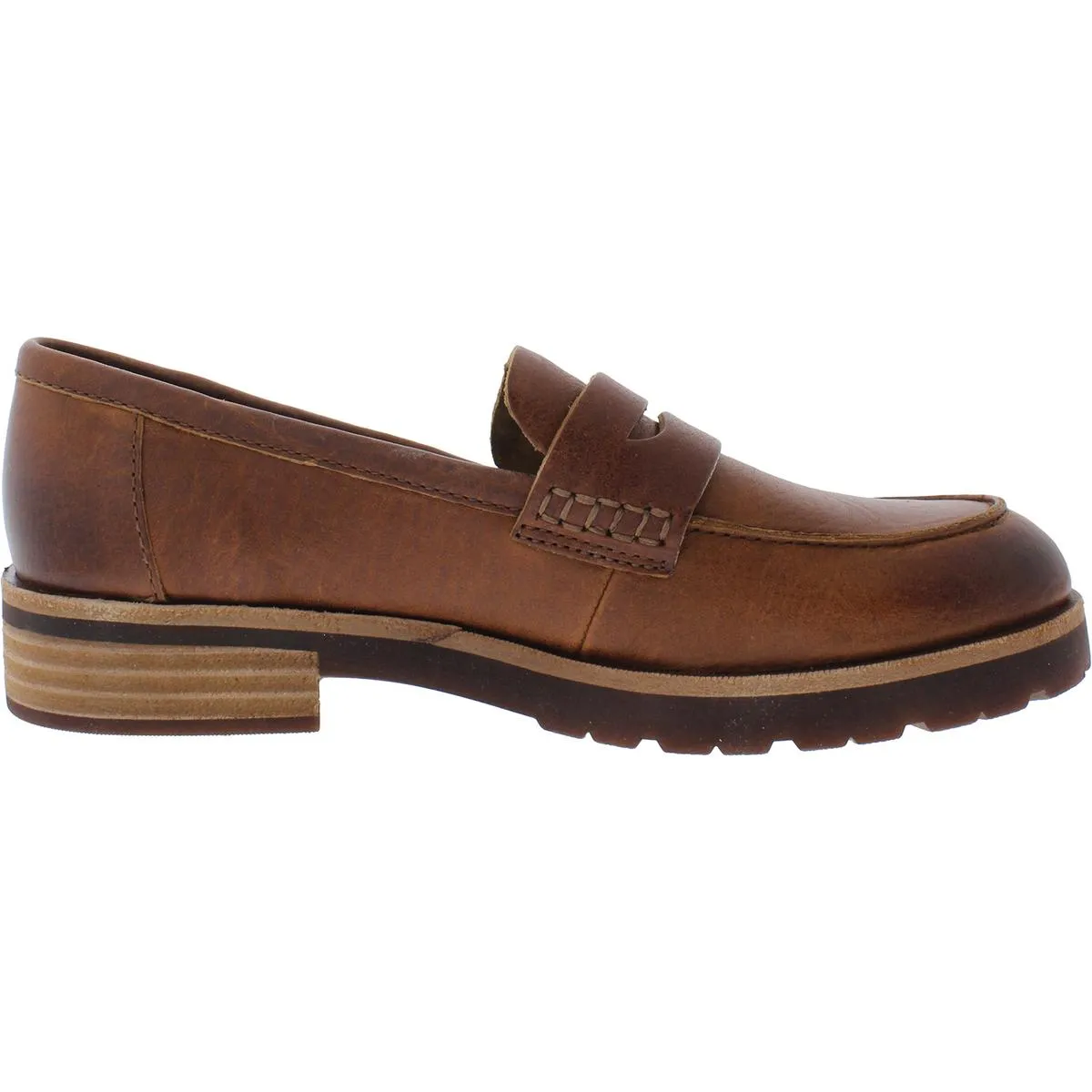 CARLISLE Womens Loafers Round Toe