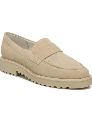 Carol 3 Womens Leather Slip On Loafers