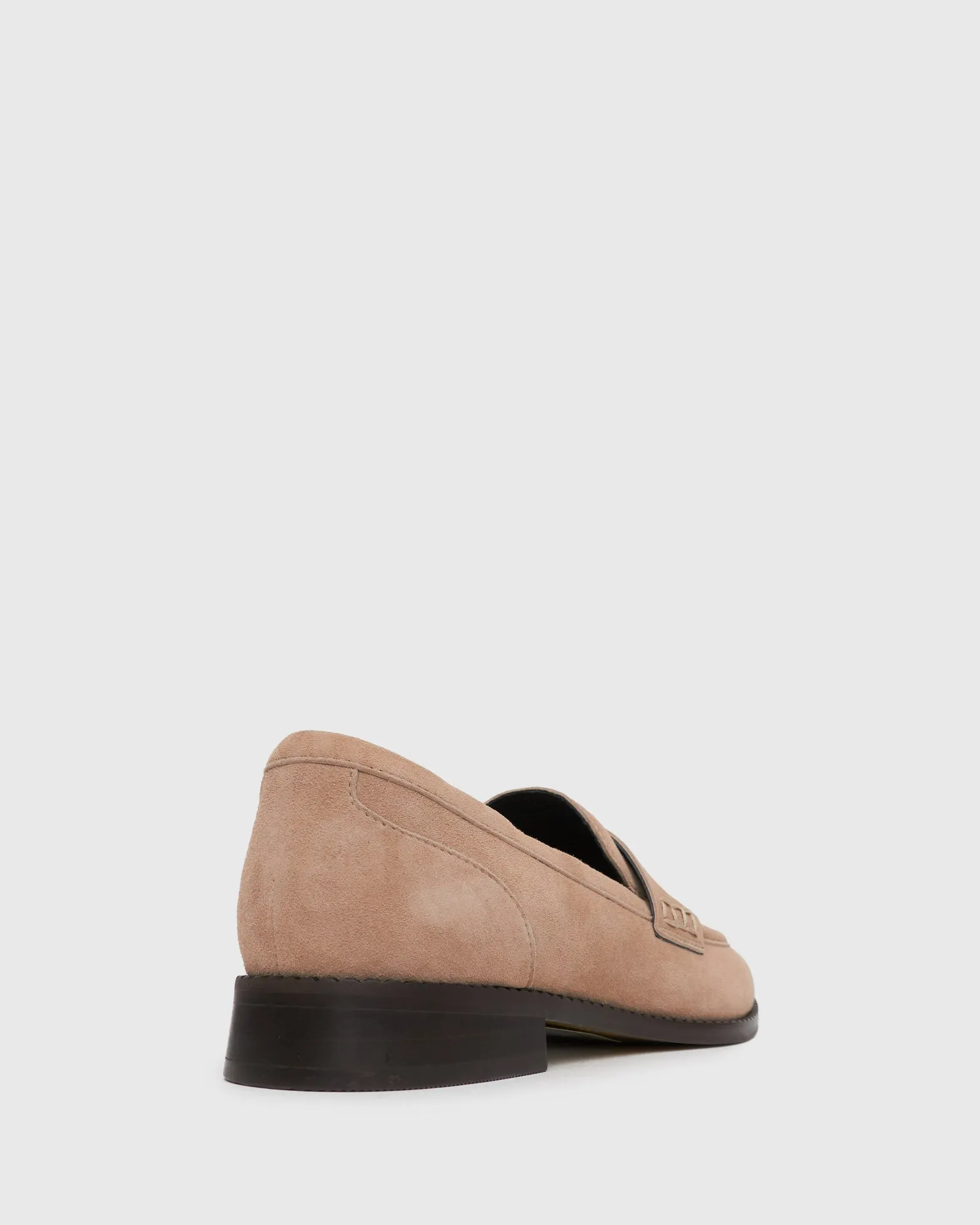 CASSIE Leather Penny Loafers