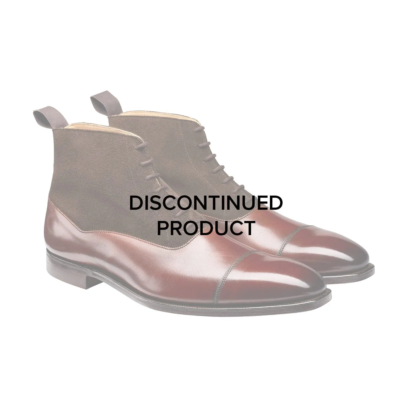 Charlton Chestnut Calf & Dark Brown Suede
