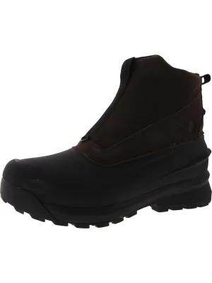 Chilkat V Zip  Mens Suede Pull On Winter & Snow Boots