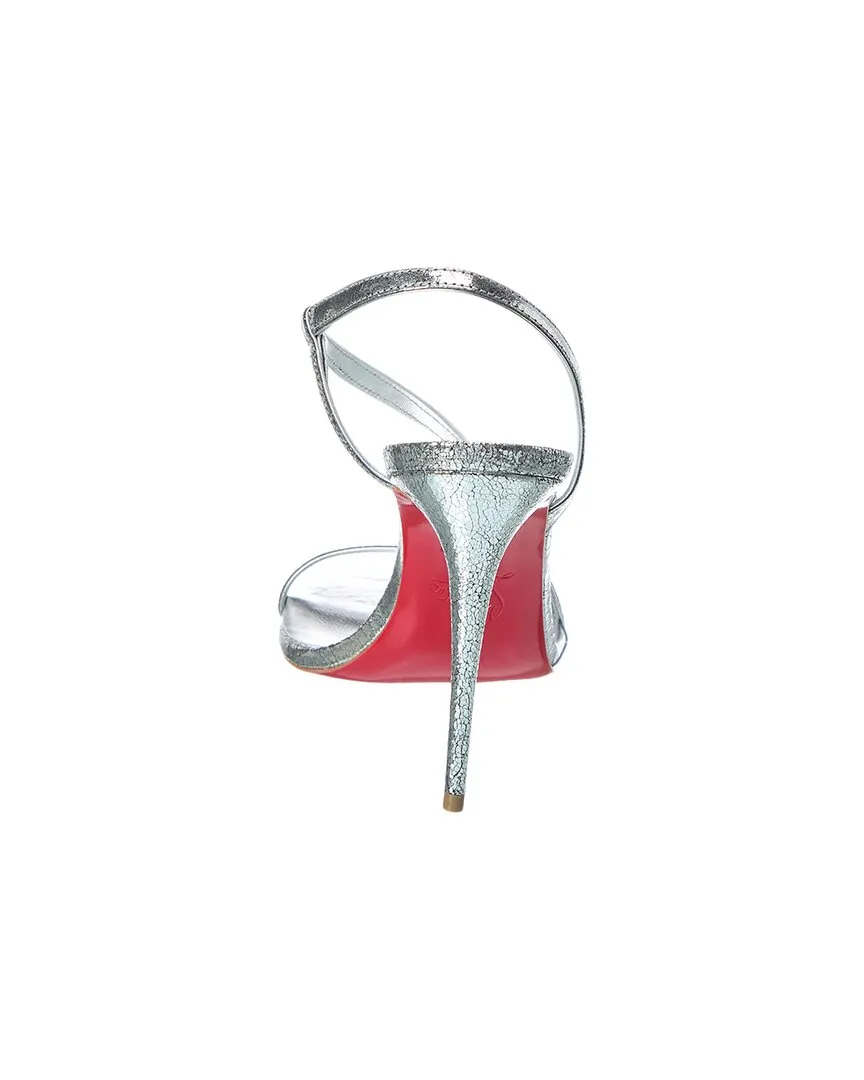 Christian Louboutin Rosalie 100 Leather Sandal