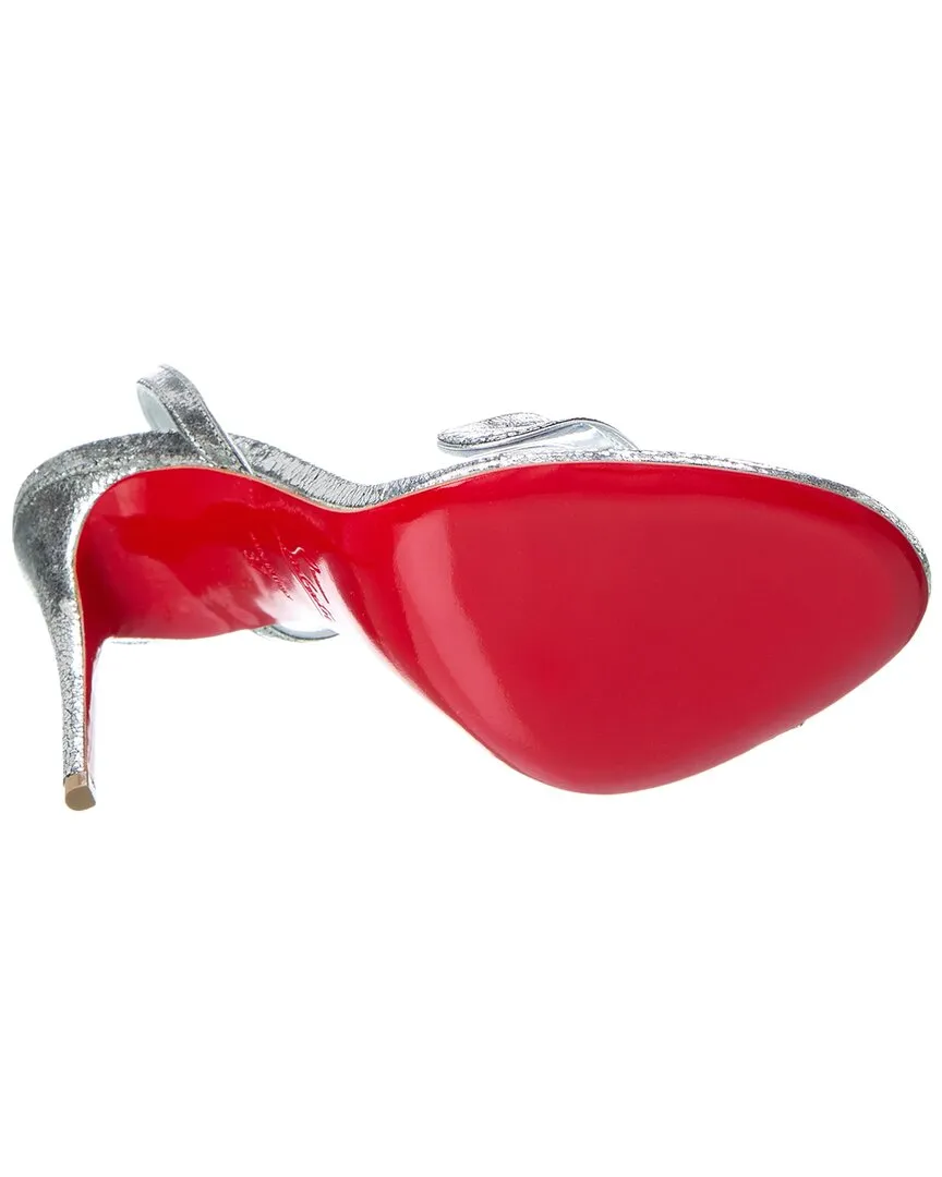 Christian Louboutin Rosalie 100 Leather Sandal