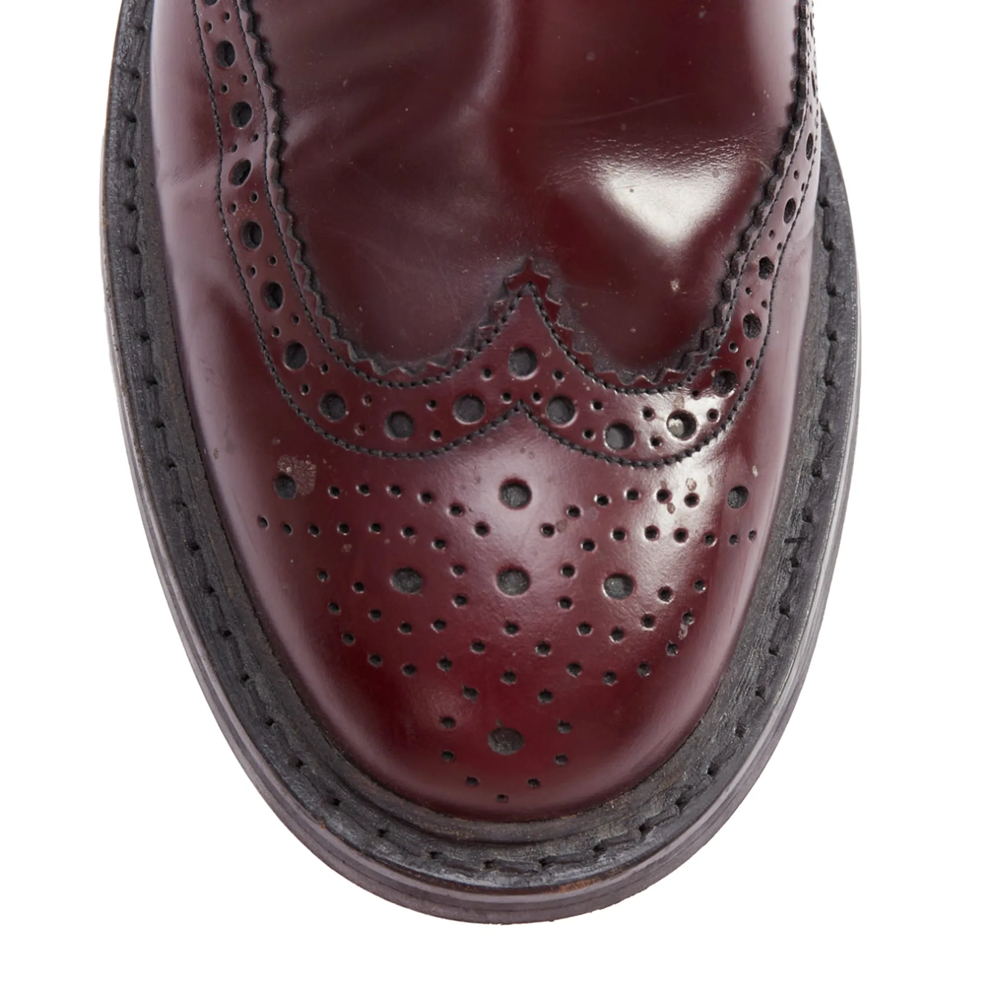 Church'S Ketsby perforated polished chelsea boots