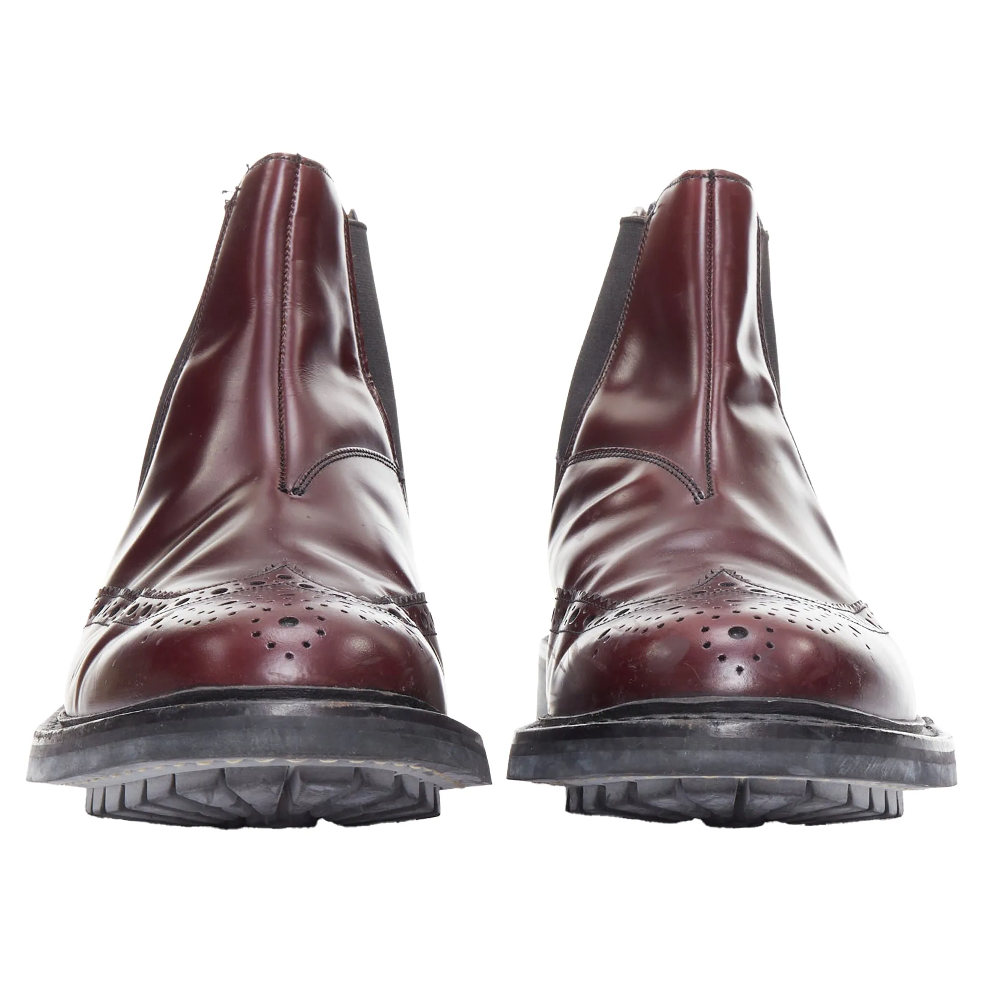 Church'S Ketsby perforated polished chelsea boots