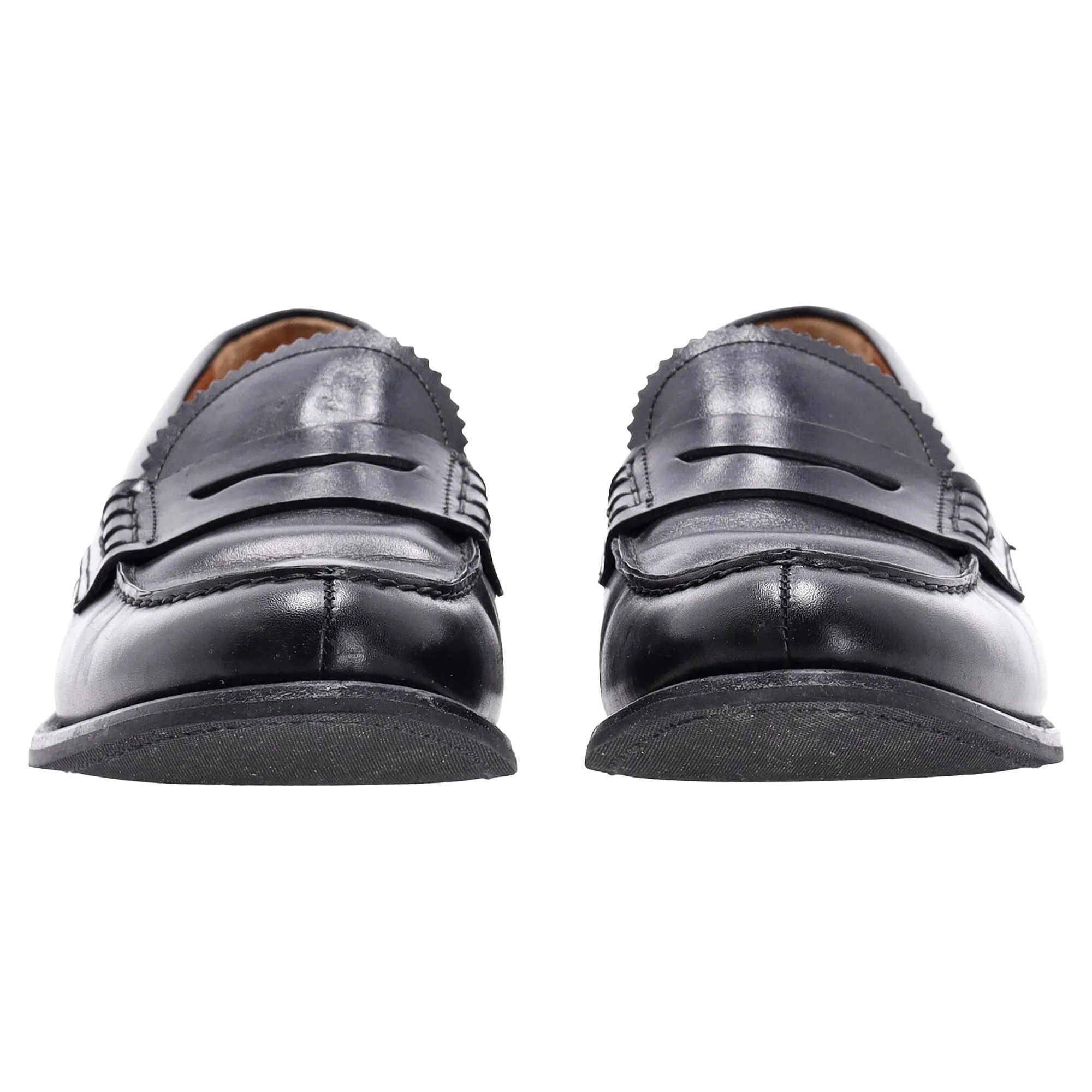 Church's Sally Penny Loafers in Black Leather