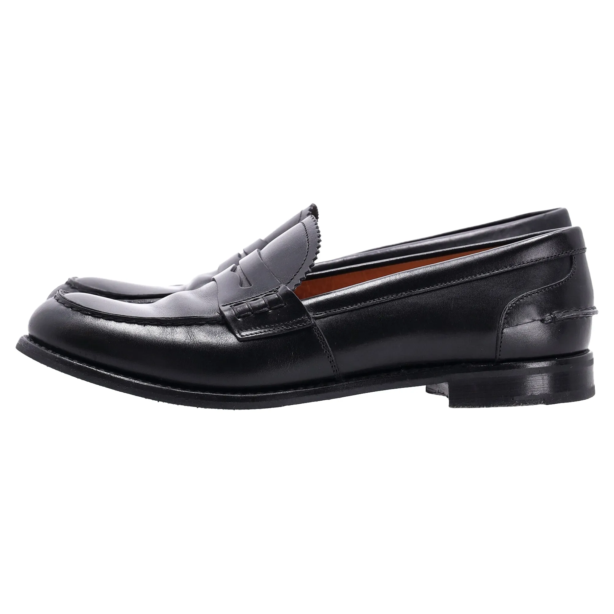 Church's Sally Penny Loafers in Black Leather