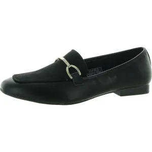 Cira Womens Faux Leather Slip-On Loafers