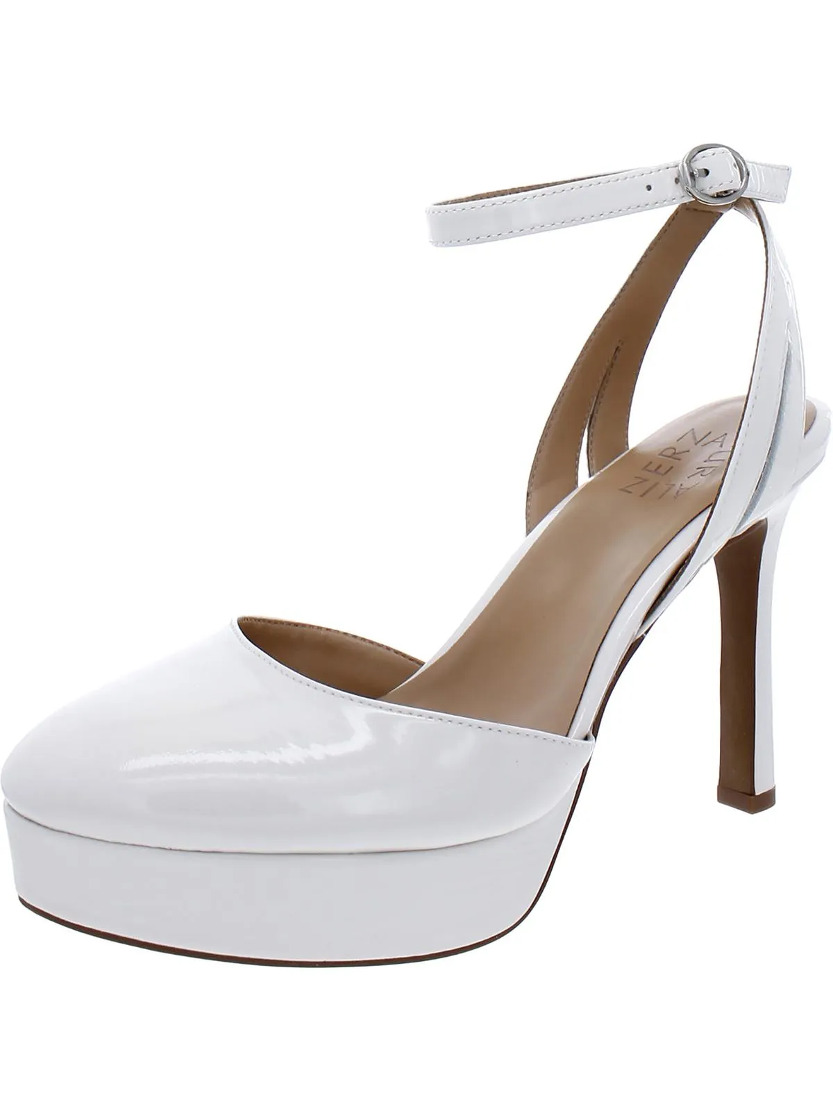 Clarice  Womens Buckle Ankle Strap Platform Sandals