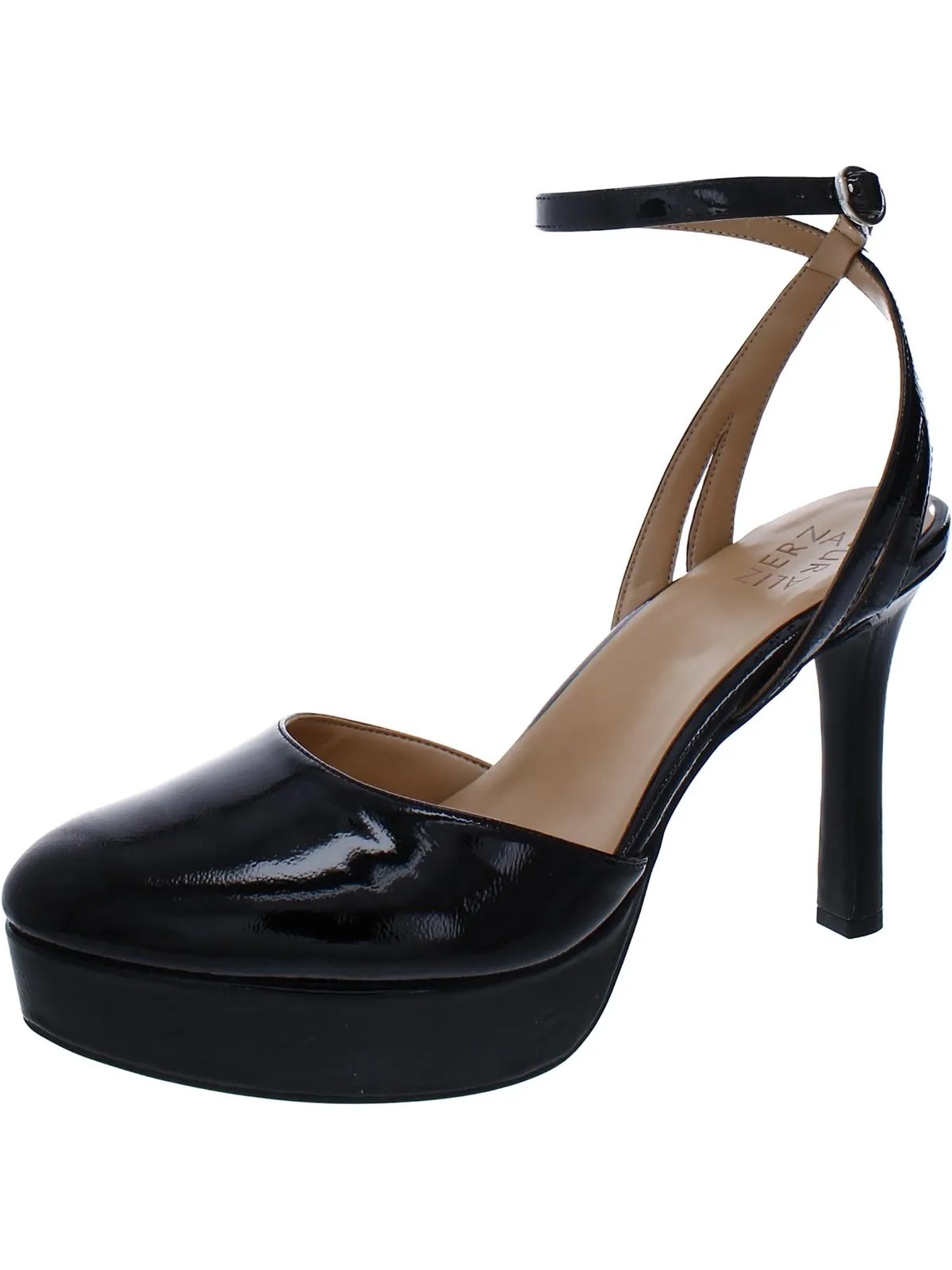 Clarice  Womens Buckle Ankle Strap Platform Sandals