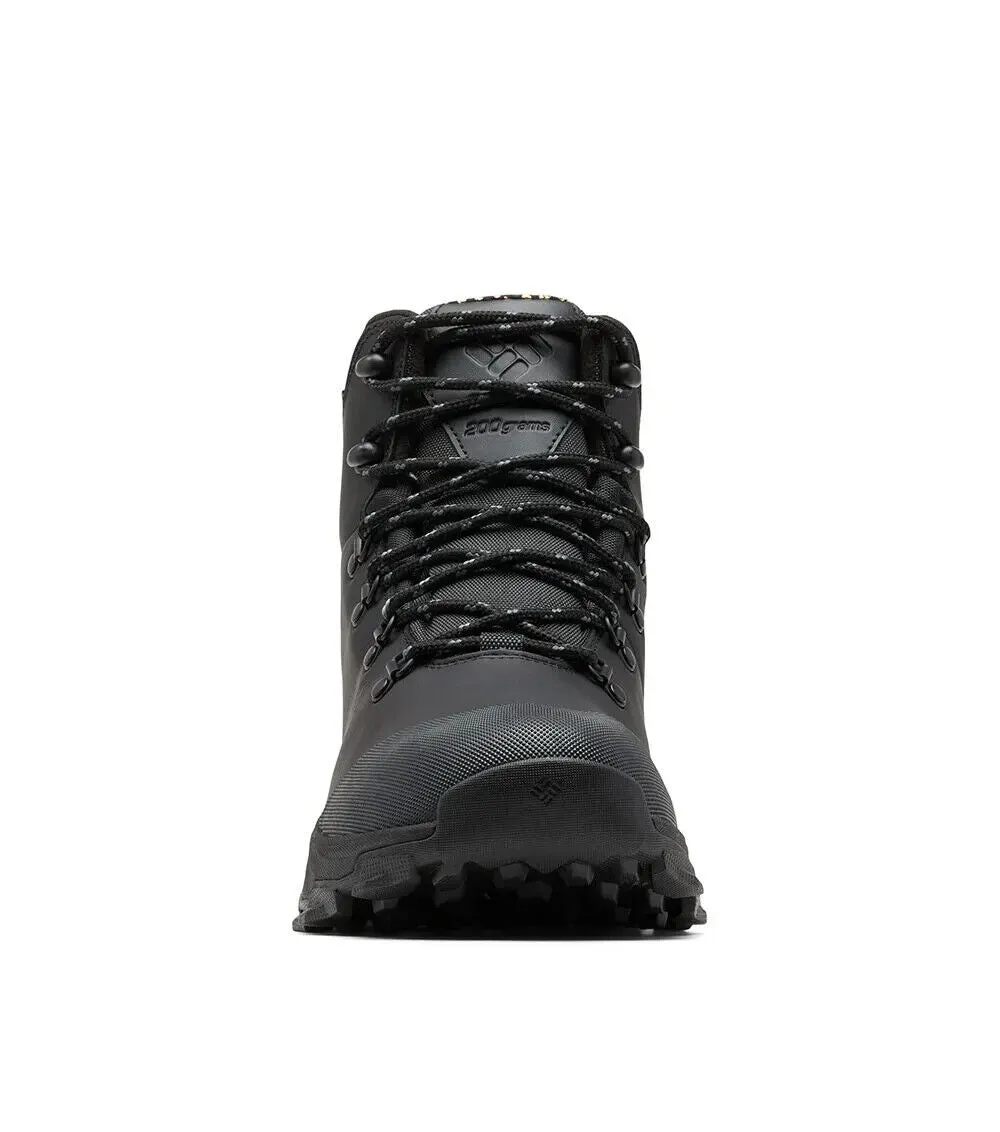 Columbia Expeditionist BM8525-010 Boot Men US 13 Black Leather Waterproof TF1746
