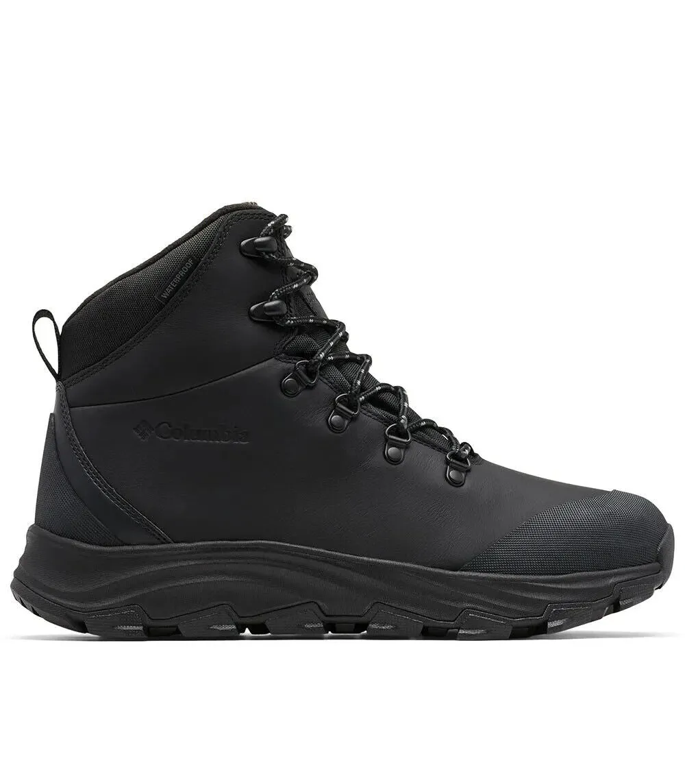 Columbia Expeditionist BM8525-010 Boot Men US 13 Black Leather Waterproof TF1746