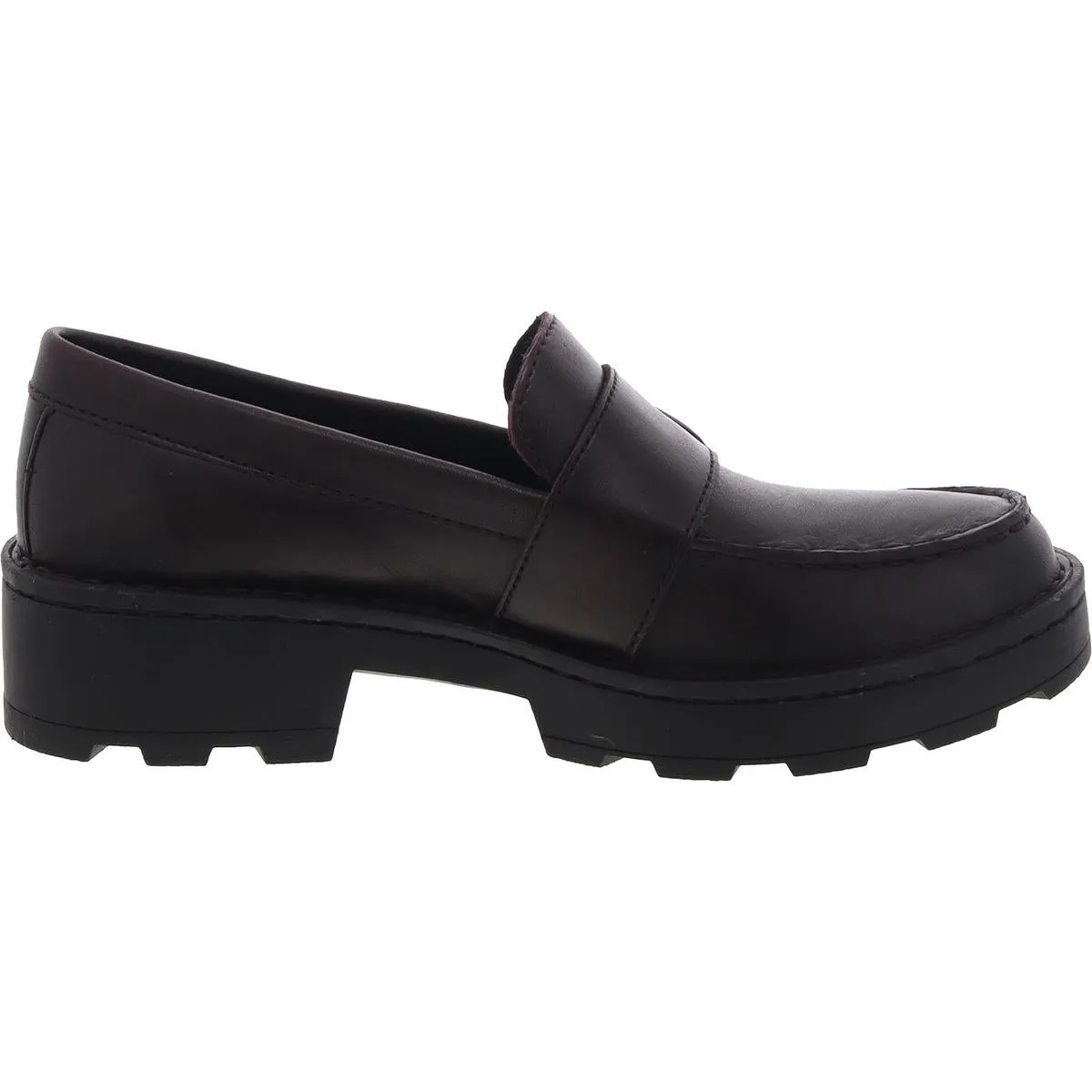 CONTESSA Womens Buckle Leather Loafers