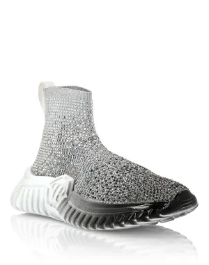 CRYSTAL SOCK-SNEAKERS SUPERSONIC