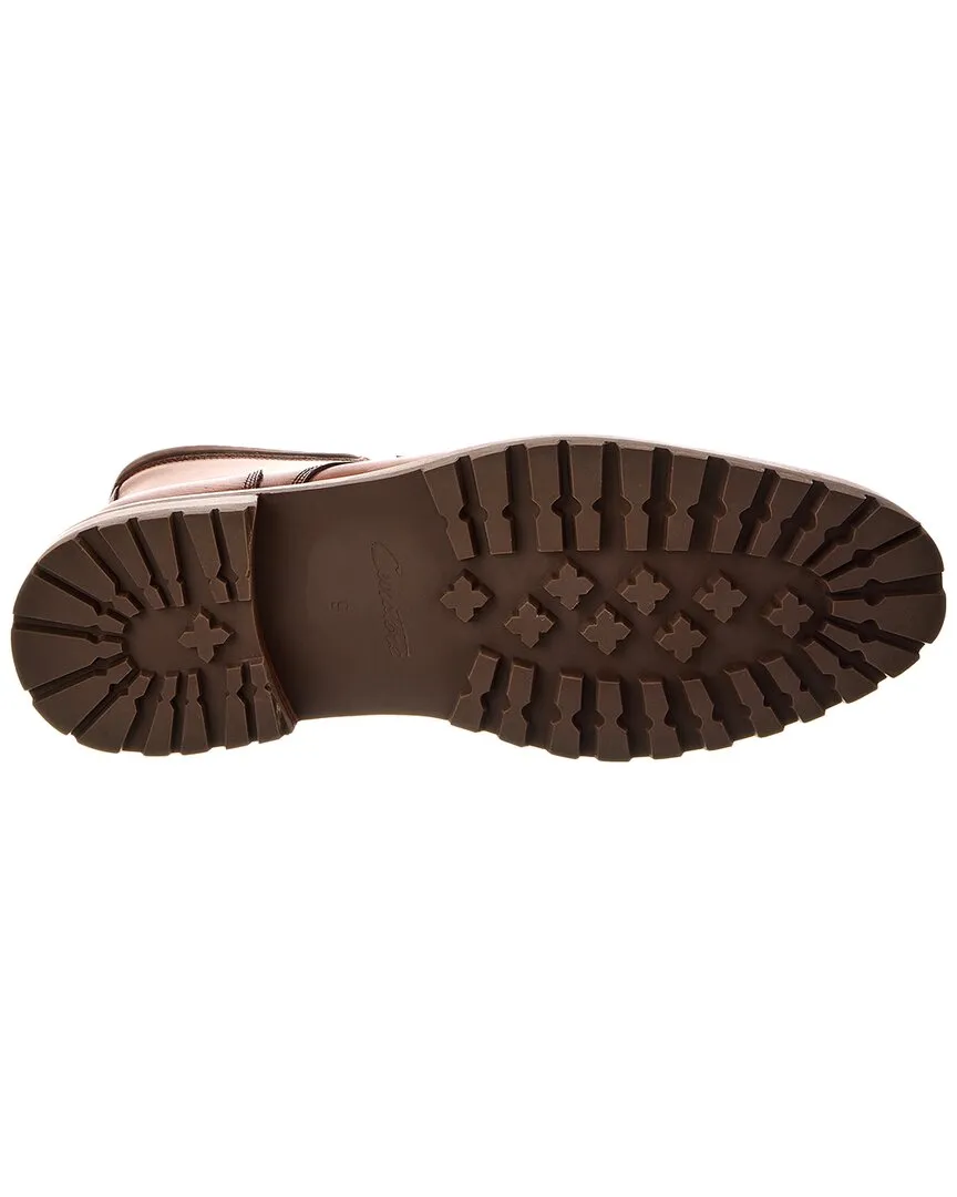 Curatore Plain Toe Leather Boot