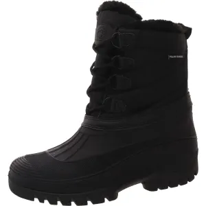 Decker Mens Solid Man Made Winter & Snow Boots