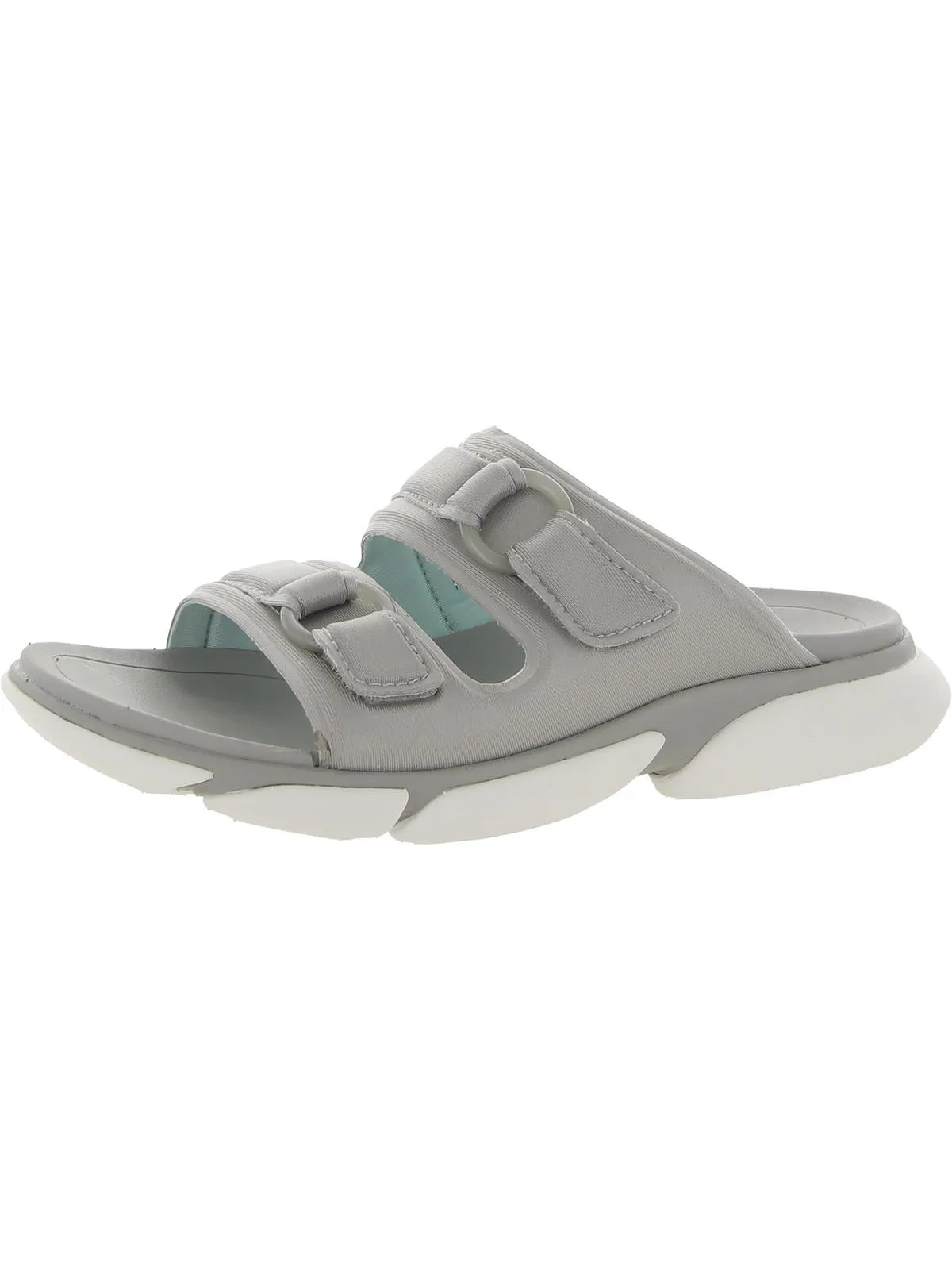 Devotion Sand Womens Slip-On Ankle Strap Slide Sandals