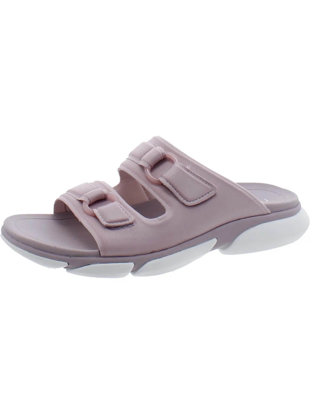 Devotion Sand Womens Slip-On Ankle Strap Slide Sandals