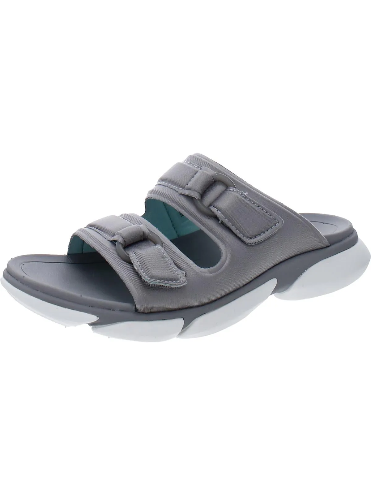 Devotion Sand Womens Slip-On Ankle Strap Slide Sandals