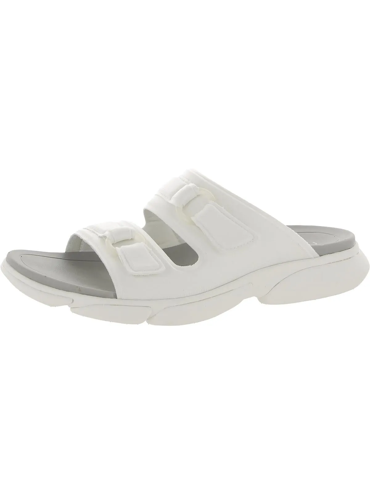 Devotion Sand Womens Slip-On Ankle Strap Slide Sandals
