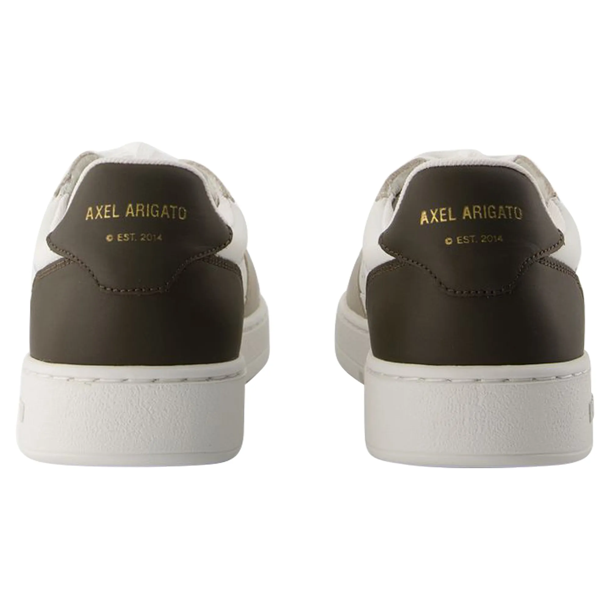 Dice Lo Sneakers - Axel Arigato - Leather - White/Dark Brown