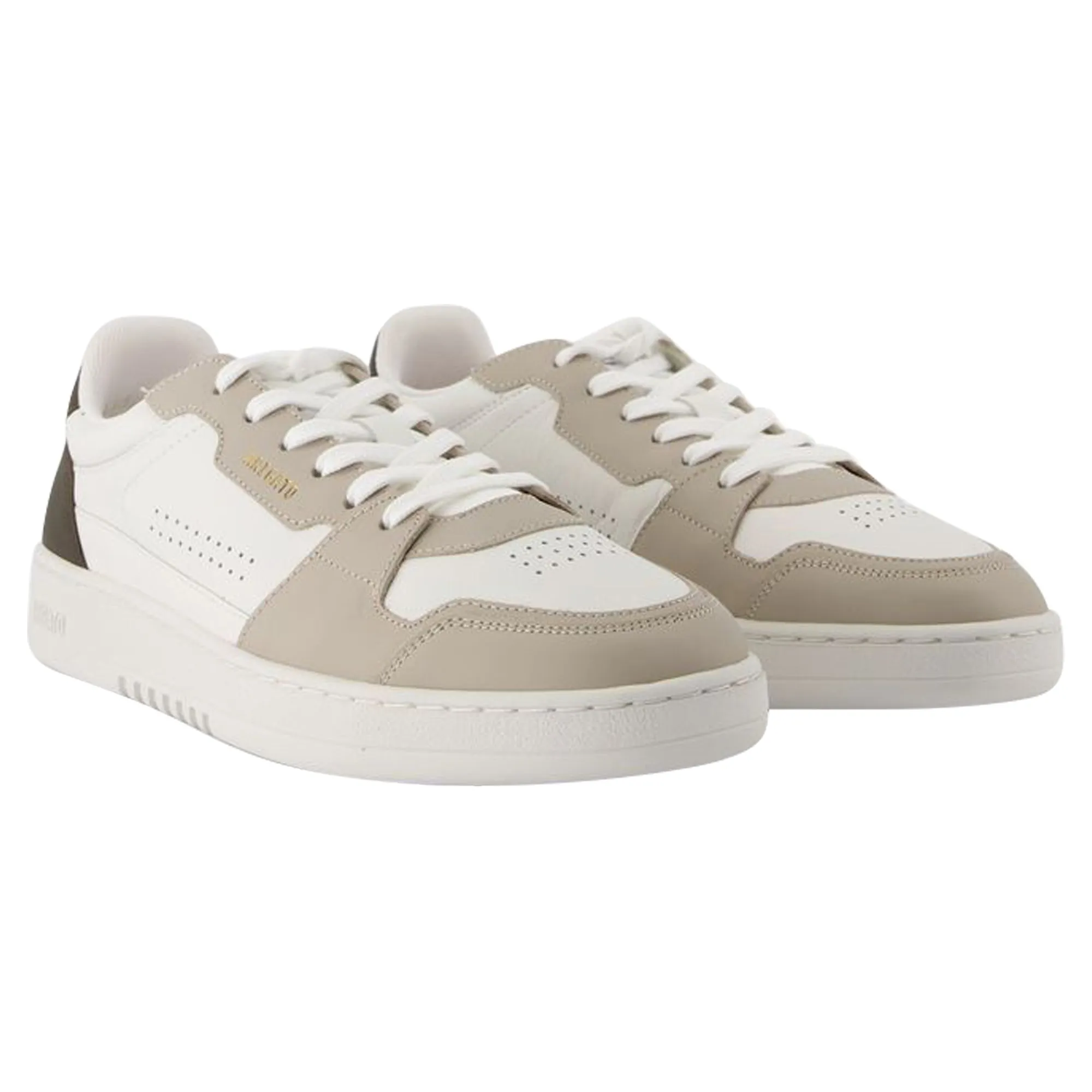 Dice Lo Sneakers - Axel Arigato - Leather - White/Dark Brown