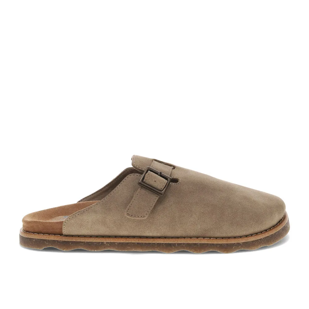 Dockers Mens Bircham Synthetic Suede Casual Slip On Clog Shoe