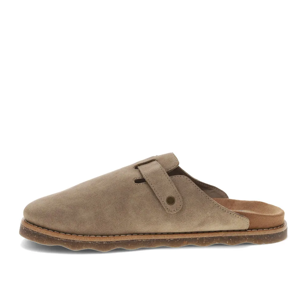 Dockers Mens Bircham Synthetic Suede Casual Slip On Clog Shoe