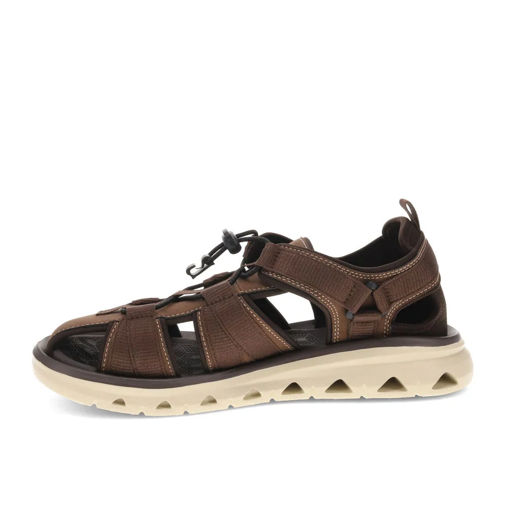 Dockers Mens Lionel Synthetic Leather Casual Slip On Sandal Shoe