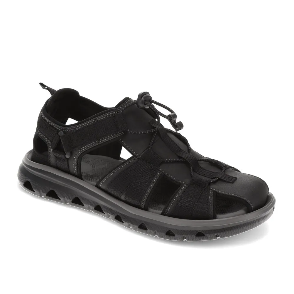 Dockers Mens Lionel Synthetic Leather Casual Slip On Sandal Shoe