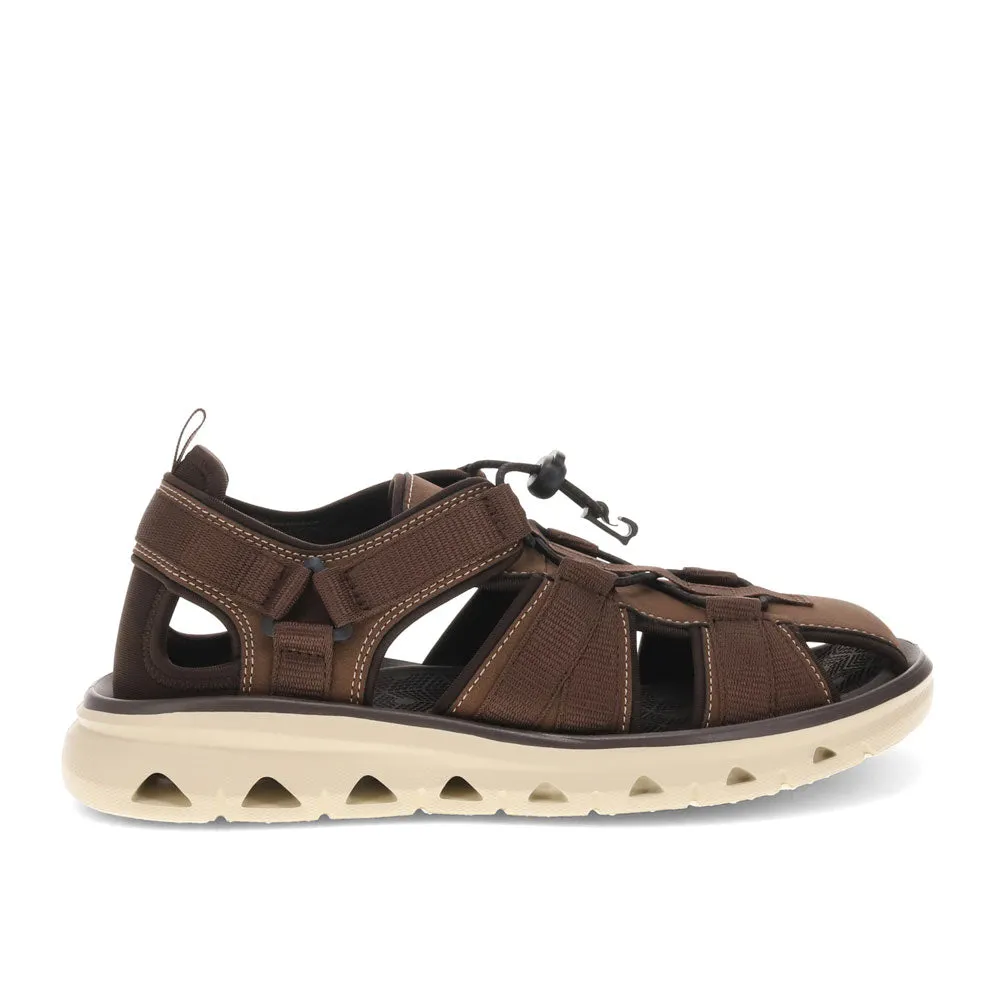 Dockers Mens Lionel Synthetic Leather Casual Slip On Sandal Shoe