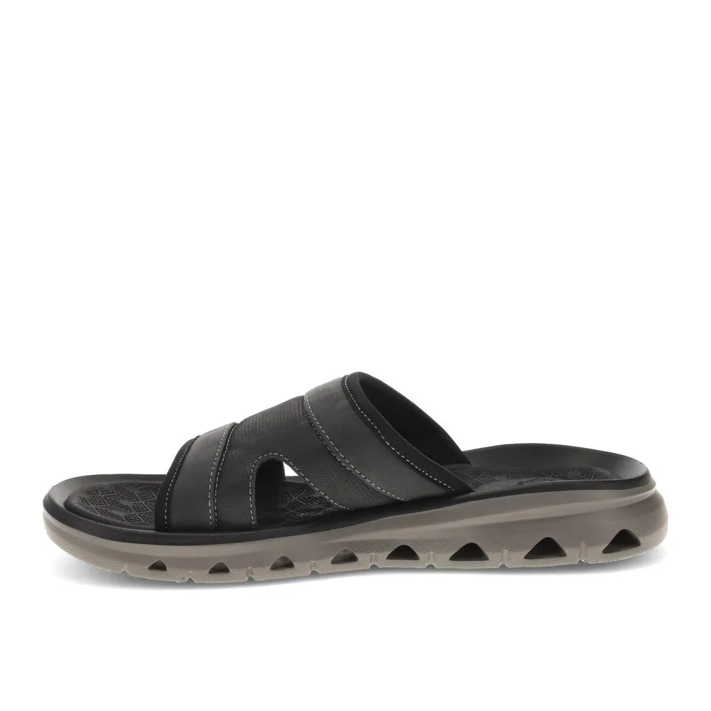 Dockers Mens Luis Synthetic Leather Casual Slip On Sandal Shoe