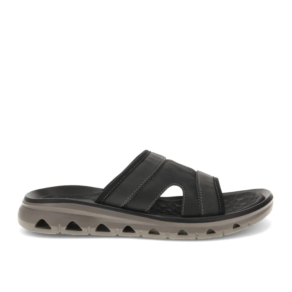 Dockers Mens Luis Synthetic Leather Casual Slip On Sandal Shoe